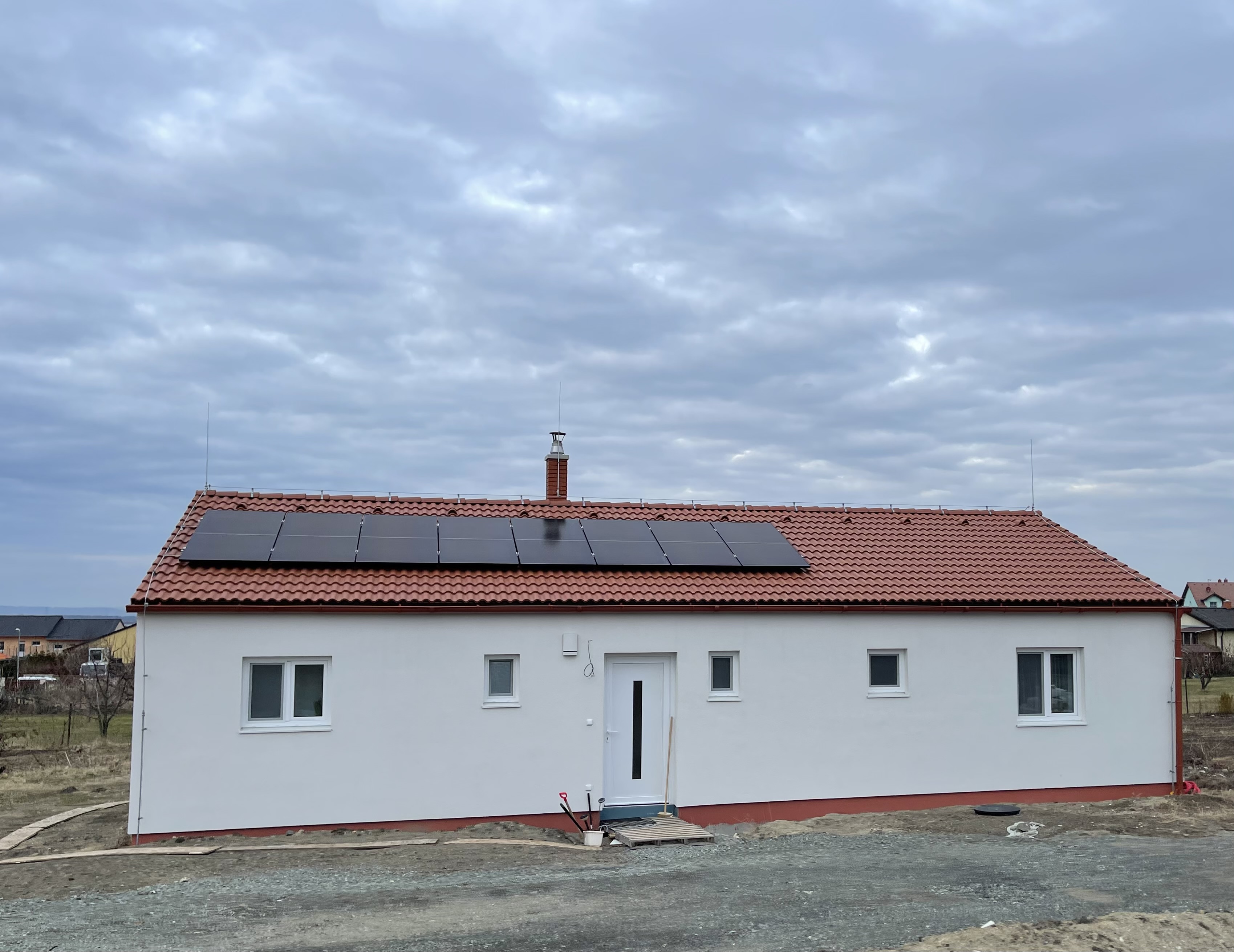 Stavba RD - Postřižin 